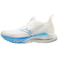 Buty do biegania damskie Mizuno Wave Neo Wind White / Peace Blue. Białe obuwie do biegania damskie Mizuno, mizuno wave. W wyprzedaży za 199.99 zł.