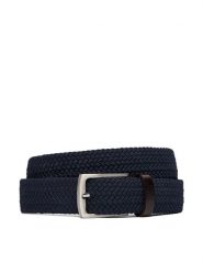 Aeronautica Militare Pasek Męski 261CI0307UCT03454 Granatowy. Niebieskie paski męskie AERONAUTICA MILITARE, bez wzorów, z materiału. Za 289.99 zł.