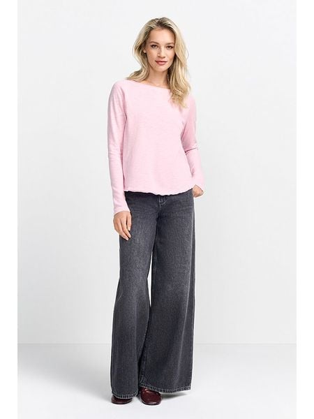 Rich & Royal Koszulka w kolorze jasnoróżowym rozmiar: XS. Różowe bluzki damskie Rich & Royal, xs, bez wzorów, z bawełny, bez kołnierzyka, bez ramiączek. Za 86.99 zł.