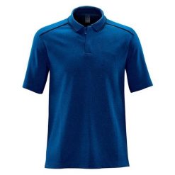 Męska Koszulka Polo Endurance HD. Niebieskie koszulki polo męskie STORMTECH, m, bez wzorów, z dzianiny, bez ramiączek. Za 179.99 zł.