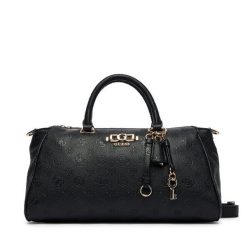 Torebka Guess. Czarne torebki klasyczne damskie Guess, z aplikacjami, bez dodatków. Za 749.99 zł.