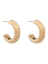 Guess Kolczyki JUBE06 439JW Złoty. Żółte kolczyki damskie Guess, ze stali. Za 249.99 zł.