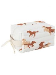 FABELAB Kosmetyczka w kolorze biało-jasnobrązowym - 20 x 12 x 10 cm rozmiar: onesize. Białe torebki dziecięce FABELAB. Za 65.99 zł.