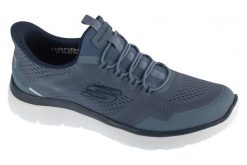 Buty sportowe Sneakersy męskie, Slip-Ins: Summits - Top Rate. Brązowe buty sportowe na co dzień męskie Skechers, z materiału, bez zapięcia, trekkingowe. Za 329.99 zł.