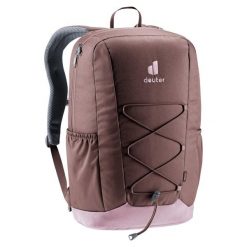 Plecak miejski Deuter Gogo - raisin/grape. Brązowe plecaki damskie Deuter, bez wzorów, sportowe. Za 220.49 zł.