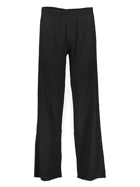 ONLY Spodnie w kolorze czarnym rozmiar: M/L32. Czarne spodnie materiałowe damskie Only, bez wzorów, z materiału, z podwyższonym stanem. Za 110.29 zł.