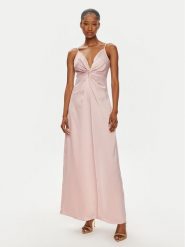 YAS Sukienka wieczorowa Athena 26032472 Różowy Regular Fit. Czerwone sukienki damskie YAS, xl, bez wzorów, z syntetyku, wizytowe, bez kołnierzyka, bez ramiączek. Za 249.99 zł.