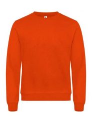 Clique Miami Roundneck Bluza z bawełny z recyklingiem - Pomarańczowa. Brązowe bluzy bez kaptura męskie CLIQUE, xl, z bawełny. Za 166.81 zł.