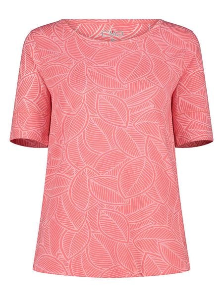 CMP Koszulka w kolorze jasnoróżowym rozmiar: 36. Różowe bluzki damskie CMP, bez wzorów, bez kołnierzyka, bez ramiączek. Za 70.08 zł.