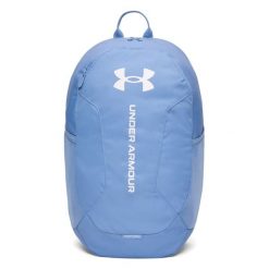 Plecak sportowy UA Hustle Lite Niebieski 26.5L. Białe plecaki męskie Under Armour, bez wzorów, z materiału. Za 153.00 zł.