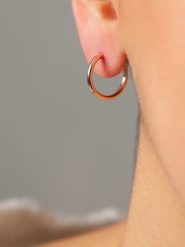 Heliophilia Srebrne kolczyki-kreole rozmiar: onesize. Szare kolczyki damskie Heliophilia, srebrne. Za 32.95 zł.