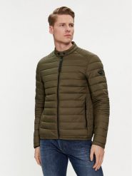 REPLAY Kurtka przejściowa M8261.000.84166D Zielony Regular Fit. Zielone kurtki męskie Replay, m, bez wzorów, z syntetyku, bez kaptura. Za 699.99 zł.