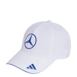 Czapka MERCEDES-AMG PETRONAS FORMULA 1 TEAM KIMI ANTONELLI. Białe czapki męskie Adidas, bez wzorów, z materiału, eleganckie. Za 239.00 zł.