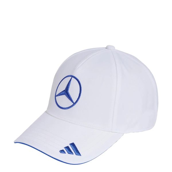 Czapka MERCEDES-AMG PETRONAS FORMULA 1 TEAM KIMI ANTONELLI. Białe czapki męskie Adidas, bez wzorów, z materiału, eleganckie. Za 239.00 zł.