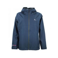 Damska kurtka wodoodporna Peak Mountain. Niebieskie kurtki damskie Peak Mountain, bez wzorów, bez kaptura. W wyprzedaży za 348.00 zł.