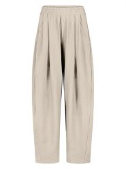 Sublevel Spodnie w kolorze beżowym rozmiar: L/XL. Brązowe spodnie materiałowe damskie Sublevel, bez wzorów, z materiału. Za 86.99 zł.