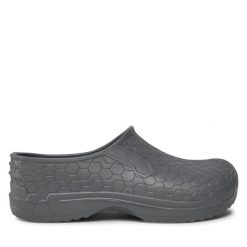 Klapki Dry Walker. Szare klapki damskie Dry Walker, bez wzorów, bez obcasa. Za 59.99 zł.