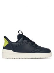 Geox Sneakersy J65NRA 05415 C0749 S 2 Granatowy. Niebieskie buty sportowe chłopięce Geox, bez wzorów, ze skóry, bez zapięcia. Za 249.99 zł.