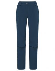 Spodnie damskie Farley Stretch ZO Capri. Niebieskie spodnie materiałowe damskie Vaude, bez wzorów, z materiału. Za 559.00 zł.