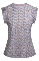 2058 Trespass Salma - Damska koszulka z nadrukiem, krótki rękaw. Białe t-shirty damskie 2117 OF SWEDEN, m, bez wzorów, z materiału, bez kołnierzyka. Za 56.40 zł.