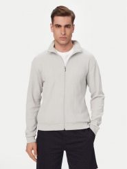 BOSS Bluza Structure 50559332 Szary Regular Fit. Szare bluzy bez kaptura męskie Boss, m, z syntetyku. Za 449.99 zł.