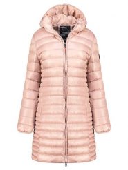 Geographical Norway Płaszcz pikowany "Annecy" w kolorze jasnoróżowym rozmiar: XXL. Różowe płaszcze damskie Geographical Norway, xxl, bez wzorów. Za 139.20 zł.
