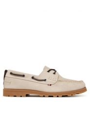 Tommy Hilfiger Mokasyny Light Sde FM0FM05747 Beżowy. Brązowe mokasyny męskie Tommy Hilfiger, ze skóry. Za 529.99 zł.