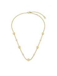 Coach Naszyjnik 37541358 Złoty. Żółte naszyjniki damskie Coach, metalowe. Za 619.99 zł.