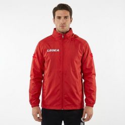Kurtka Specjalna Legea Italia Dorosłych. Czerwone kurtki treningowe męskie Legea, m, bez wzorów. Za 70.00 zł.