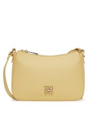 Nine West Torebka JH5823-NW Żółty. Żółte listonoszki damskie Nine West, bez wzorów, z materiału, bez dodatków. Za 159.99 zł.