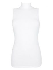 COTONELLA Top w kolorze białym rozmiar: M. Białe topy damskie Cotonella, m, bez wzorów, bez kołnierzyka. Za 23.95 zł.