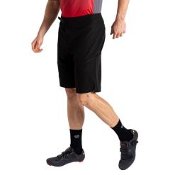 Shorty Męskie Duration II. Czarne szorty męskie Dare 2b, bez wzorów, z elastanu. Za 128.99 zł.