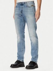 G-Star Raw Jeansy 3301 51003-C052 Niebieski Tapered Fit. Niebieskie jeansy męskie G-Star Raw. Za 429.99 zł.
