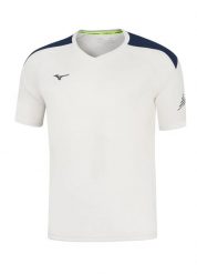 Koszulka Mizuno Team RB. Białe t-shirty sportowe męskie Mizuno, m, z dresówki, bez ramiączek, na fitness i siłownię. Za 108.50 zł.