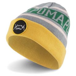 Puma Czapka Basketball Classic 02357002. Żółte czapki męskie Puma, na zimę, bez wzorów, z poliesteru, klasyczne. Za 64.99 zł.