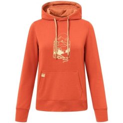 Bluza z kapturem damska Viking Panaka Hoodie Bamboo. Brązowe bluzy z kapturem damskie VIKING, l, z elastanu. Za 139.00 zł.