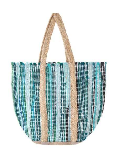 BLE Torebka w kolorze turkusowym - 32 x 40 x 28 cm rozmiar: onesize. Niebieskie torebki klasyczne damskie BLE, bez wzorów, z materiału, bez dodatków. Za 58.41 zł.