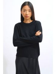 AUTHENTIC CASHMERE Kaszmirowy sweter "Sylor" w kolorze czarnym rozmiar: L. Czarne swetry klasyczne damskie AUTHENTIC CASHMERE, l, z kaszmiru, bez kołnierzyka. Za 418.95 zł.