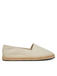 Calvin Klein Espadryle Espadrille - He HW0HW02384 Biały. Białe espadryle damskie CALVIN KLEIN, bez wzorów, z materiału, bez obcasa. W wyprzedaży za 229.99 zł.