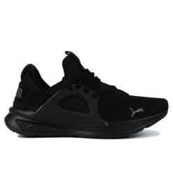 Buty męskie sportowe sneakersy Puma SOFTRIDE ENZO. Czarne obuwie do biegania damskie Puma. W wyprzedaży za 229.00 zł.