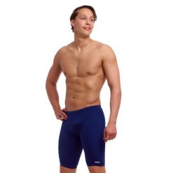 Spodenki kąpielówki męskie Funkita Jammery Still Ocean. Niebieskie kąpielówki męskie FUNKY TRUNKS, m, bez wzorów, z materiału, na fitness i siłownię. Za 189.00 zł.