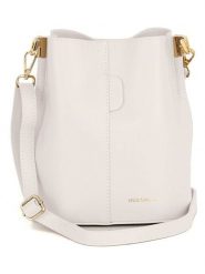 Mia Tomazzi Skórzana torebka "Vepra" w kolorze beżowym - 20 x 23,5 x 14 cm rozmiar: onesize. Brązowe torebki klasyczne damskie Mia Tomazzi, bez wzorów, z materiału, bez dodatków. Za 260.99 zł.