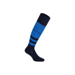 Skarpety do rugby R500 męskie. Czerwone skarpetki męskie OFFLOAD, bez wzorów, z elastanu. Za 24.99 zł.