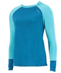 Koszulka z długim rękawem damska Lycra Prolimit Pure Loosefit LA. Niebieskie t-shirty damskie PROLIMIT, l, bez wzorów, z lycry, bez kołnierzyka. Za 224.00 zł.