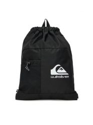 Quiksilver Plecak QUIC-P-008-07 Czarny. Czarne plecaki damskie Quiksilver, bez wzorów, z materiału, sportowe. Za 89.99 zł.