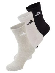 Adidas Performance Skarpety w 3-paku Mężczyźni Bawełna biały|czarny|szary, M. Białe skarpetki męskie adidas Performance, bez wzorów, z bawełny. Za 59.95 zł.