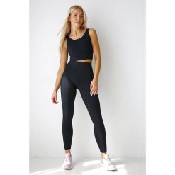 Legginsy czarne z wysokim stanem damskie 2skin Everyd. Czarne legginsy damskie 2SkIN, l, bez wzorów. Za 219.00 zł.