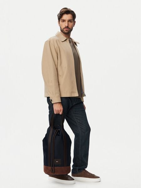 Tommy Jeans Plecak Th Heritage Sling AM0AM14391 Niebieski. Niebieskie plecaki męskie Tommy Jeans, bez wzorów, z jeansu. Za 799.99 zł.
