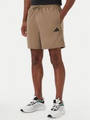 Adidas Szorty sportowe Essentials Small Logo Chelsea KF2400 Beżowy ciemny Regular Fit. Brązowe szorty męskie Adidas, m, z syntetyku. Za 119.99 zł.