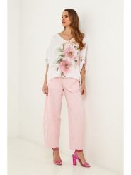 Fleur de Lin Bluzka w kolorze białym rozmiar: XL. Białe bluzki damskie Fleur de Lin, xl, bez wzorów, ze lnu, bez kołnierzyka, bez ramiączek. Za 224.95 zł.